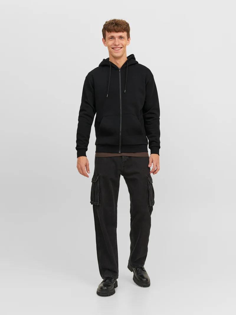 JJEBRADLEY SWEAT ZIP HOOD NOOS