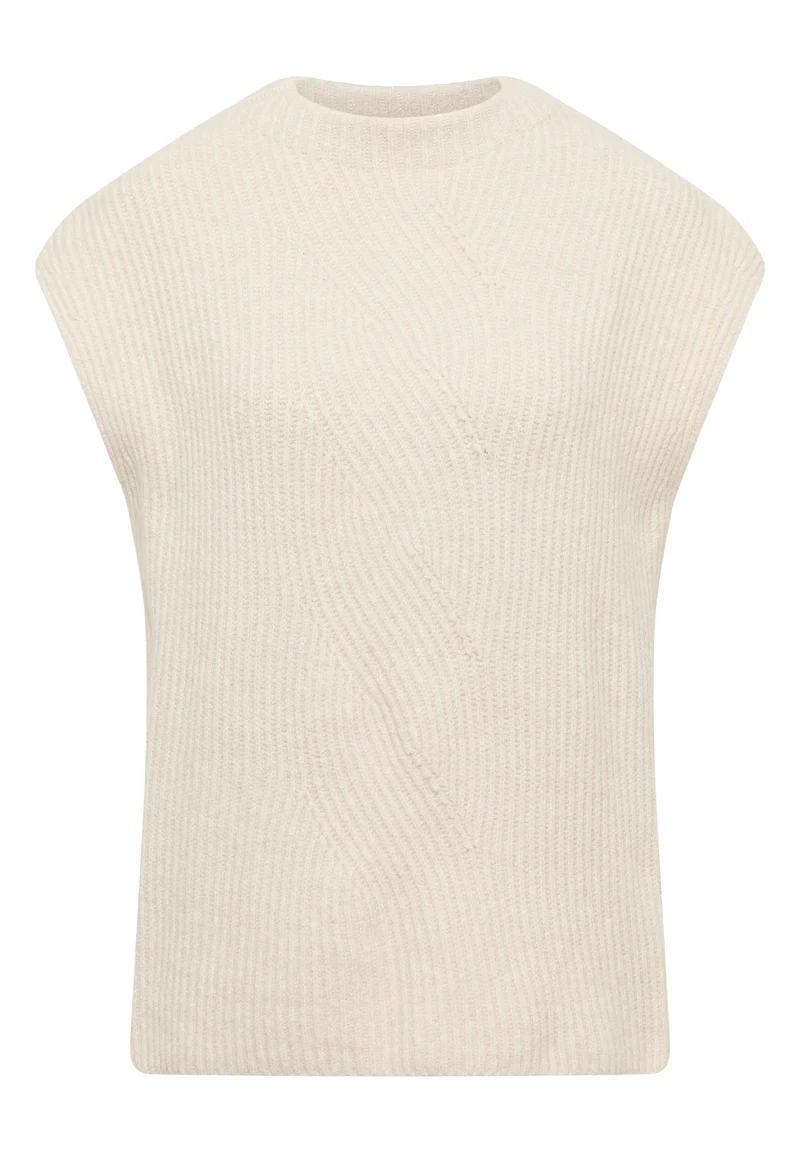 Pullunder mit Strickdetail