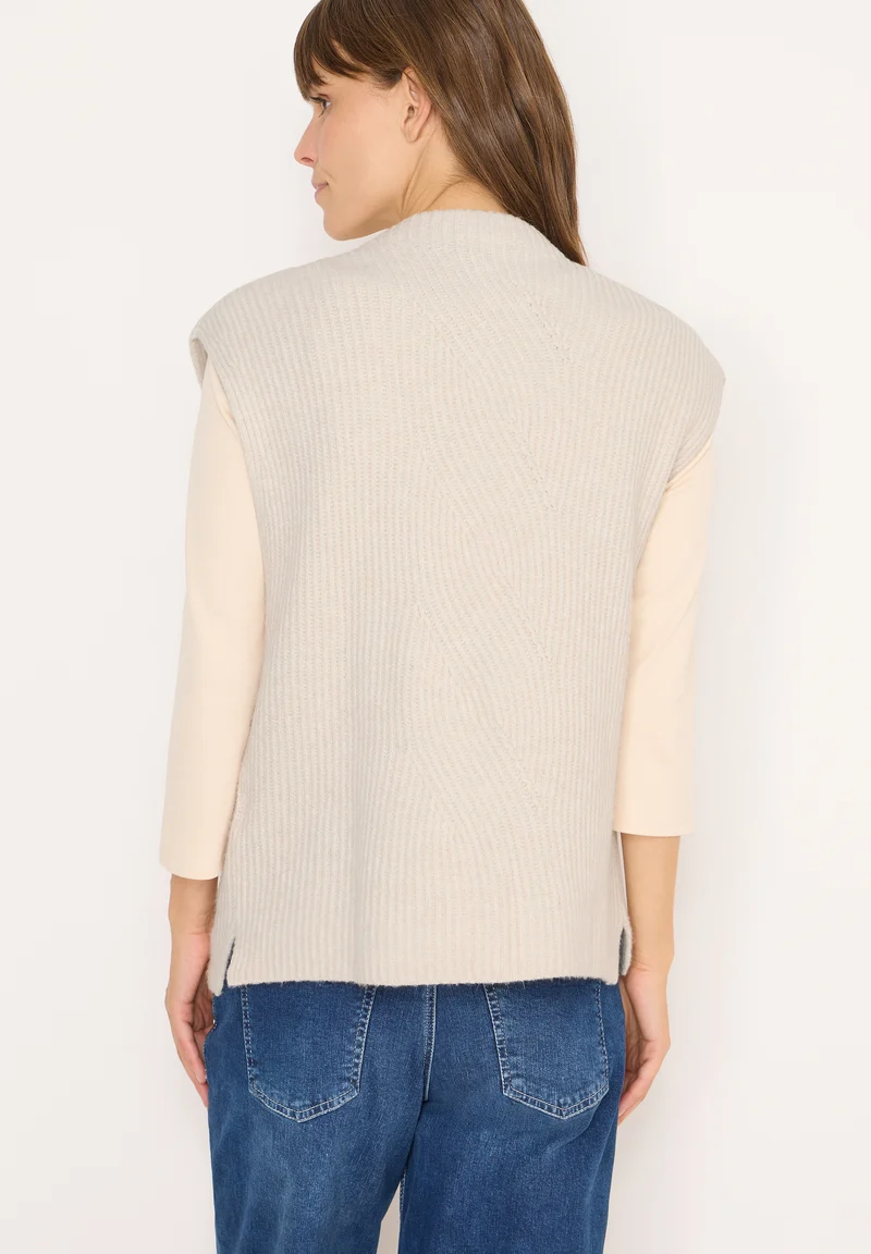 Pullunder mit Strickdetail