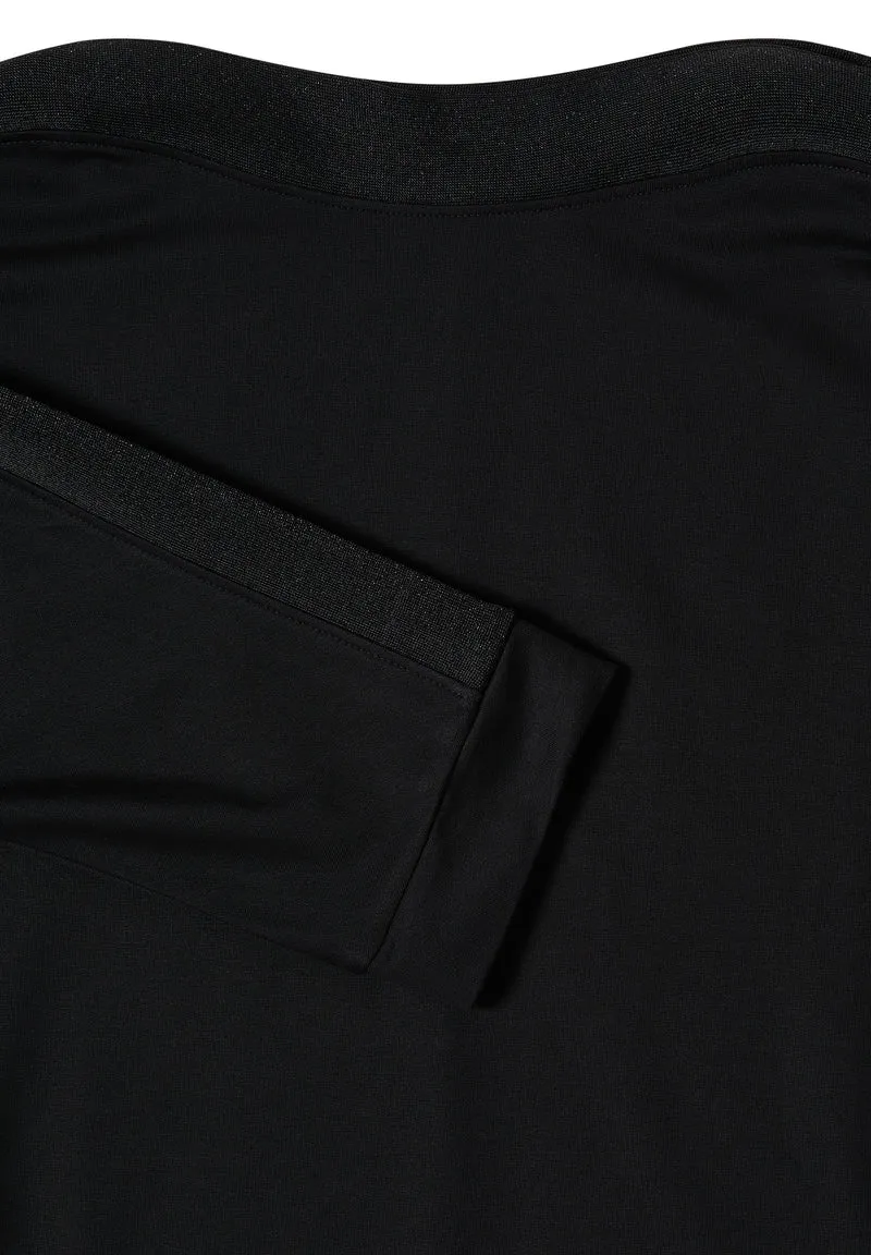 Batwing Shirt mit Tape
