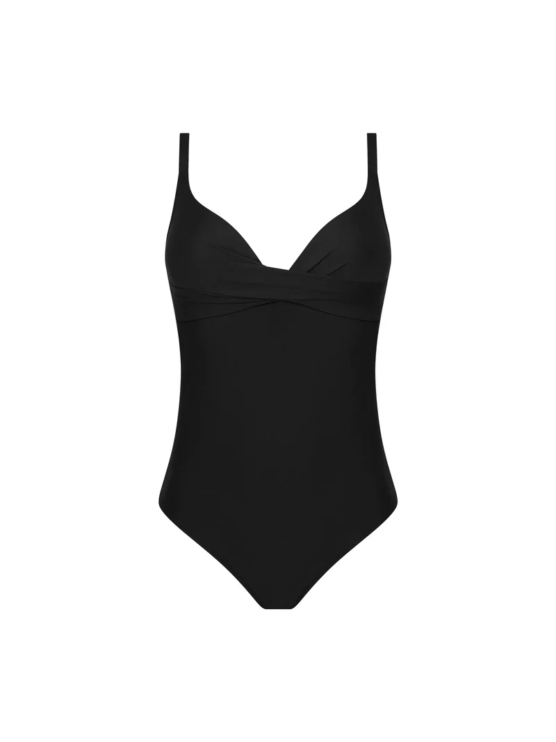 Antigel Swimwear By Lise Charmel - Bügelloser, gepolsterter Badeanzug La Chiquissima Noir