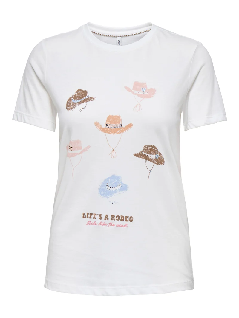 ONLKITA LIFE REG S/S TEXANA TOP BOX JRS