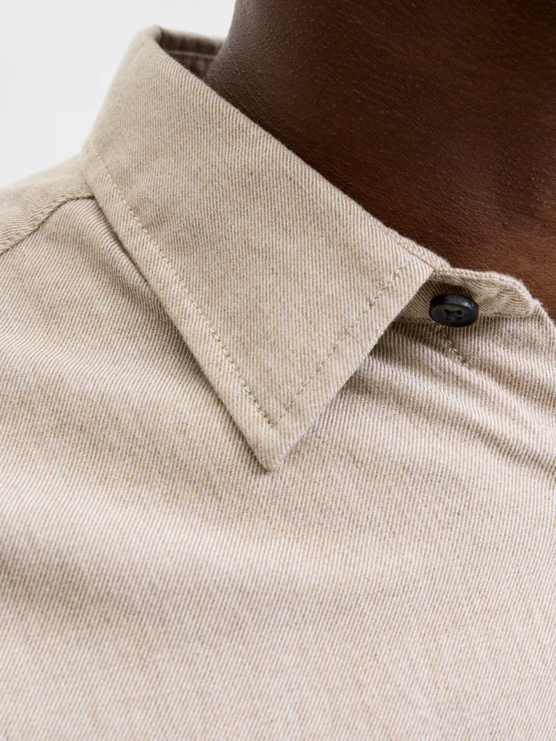 JJECLASSIC MELANGE SHIRT L/S NOOS