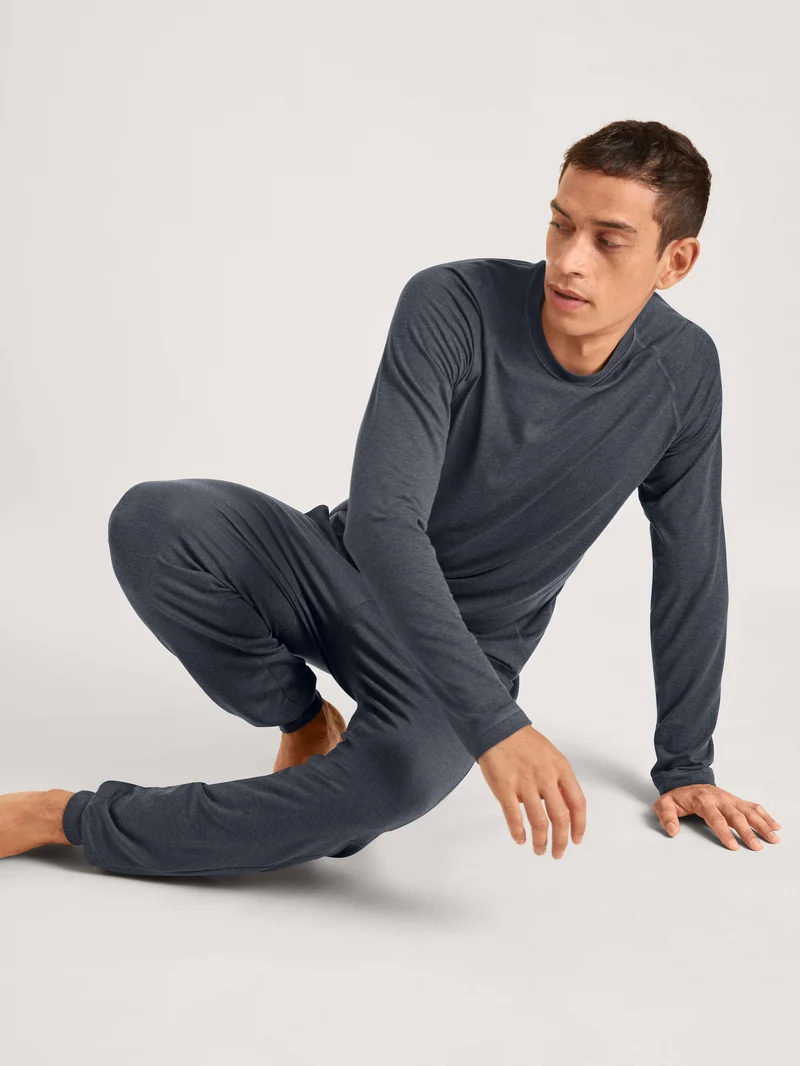 MEN Pyjamahose mit Bündchen