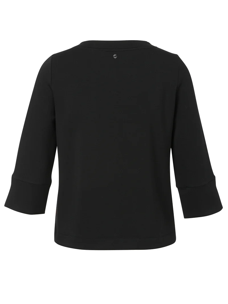 Sweatshirt Rundhals 3/4 Arm Kette