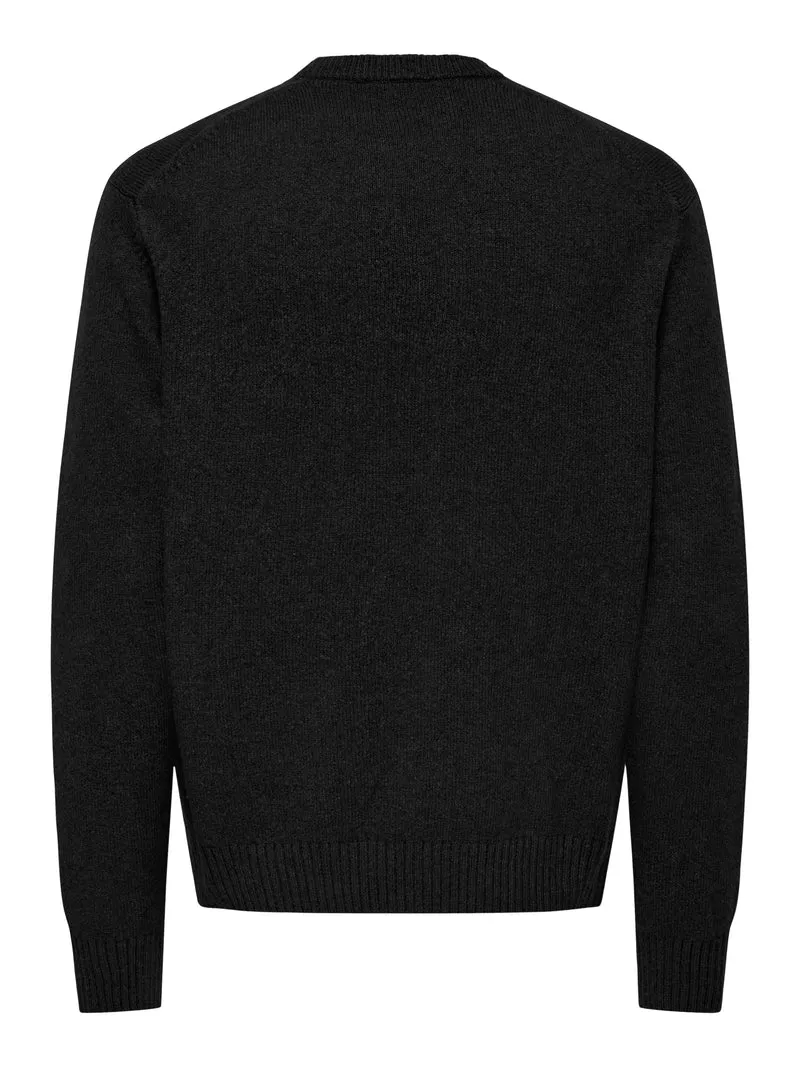 ONSJAMES RLX CREW KNIT NOOS