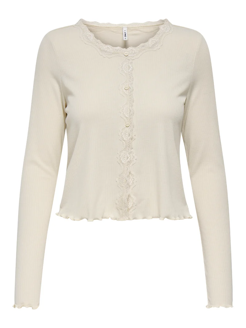 ONLENEA L/S LACE MIX CARDIGAN CS JRS