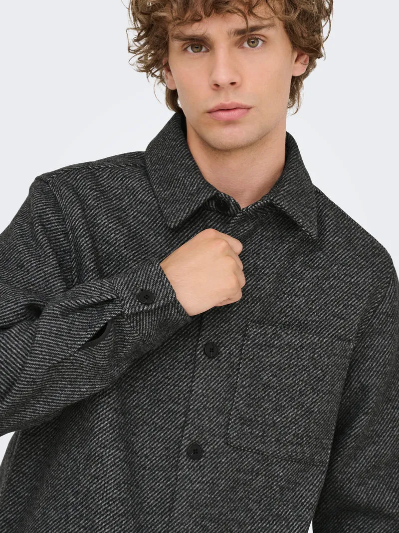 ONSMICAH TWILL OVERSHIRT FRML