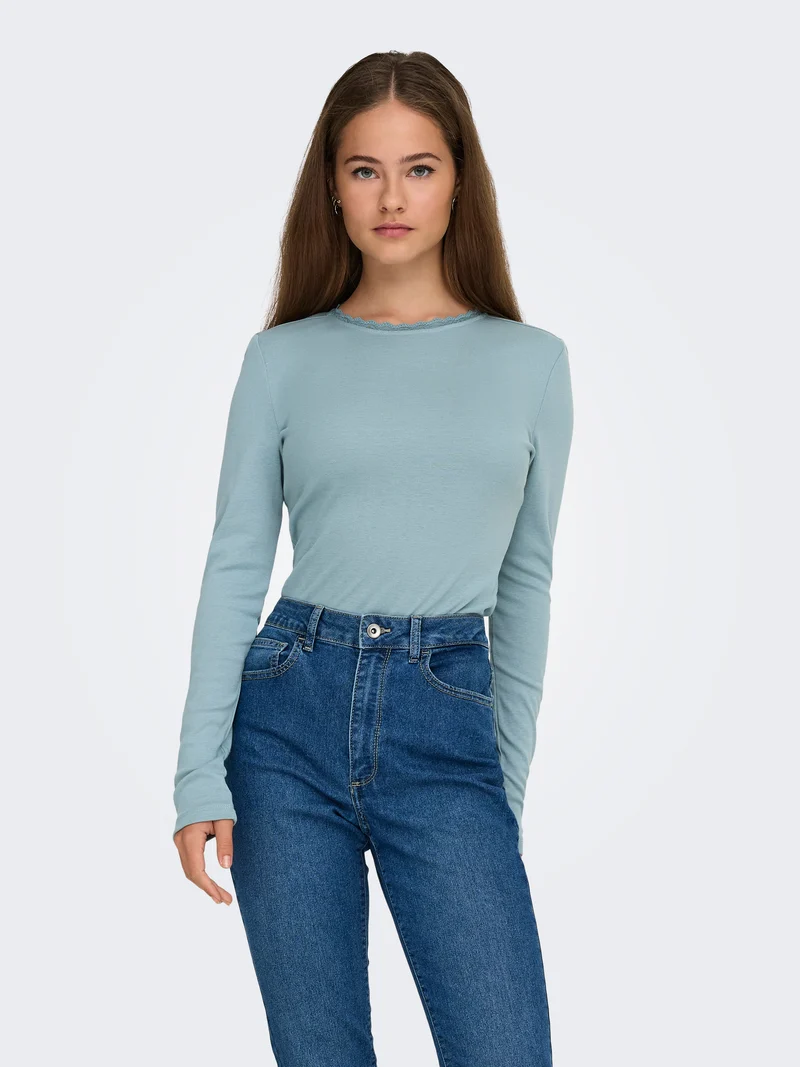 ONLNICOLINA L/S TOP JRS