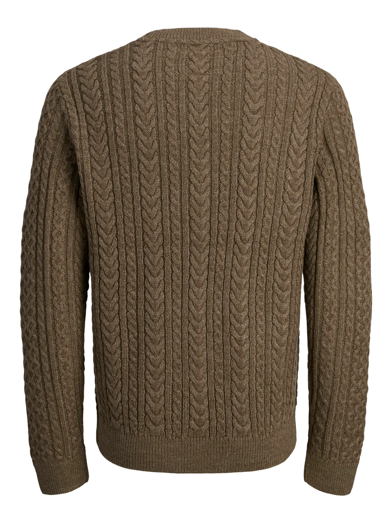 JPRBLUSEAN KNIT CABLE CREW NECK SN