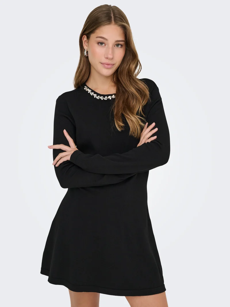 ONLMILLA LS BLING DRESS AT KNT