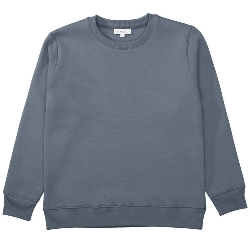 Kn.-Sweatshirt, uni