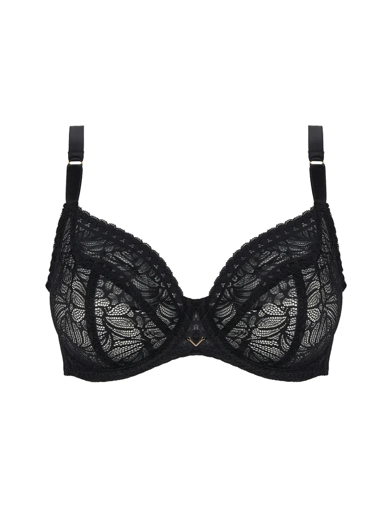 Antigel By Lise Charmel – Atelier Seduction ¾ Cup Balconette Noir