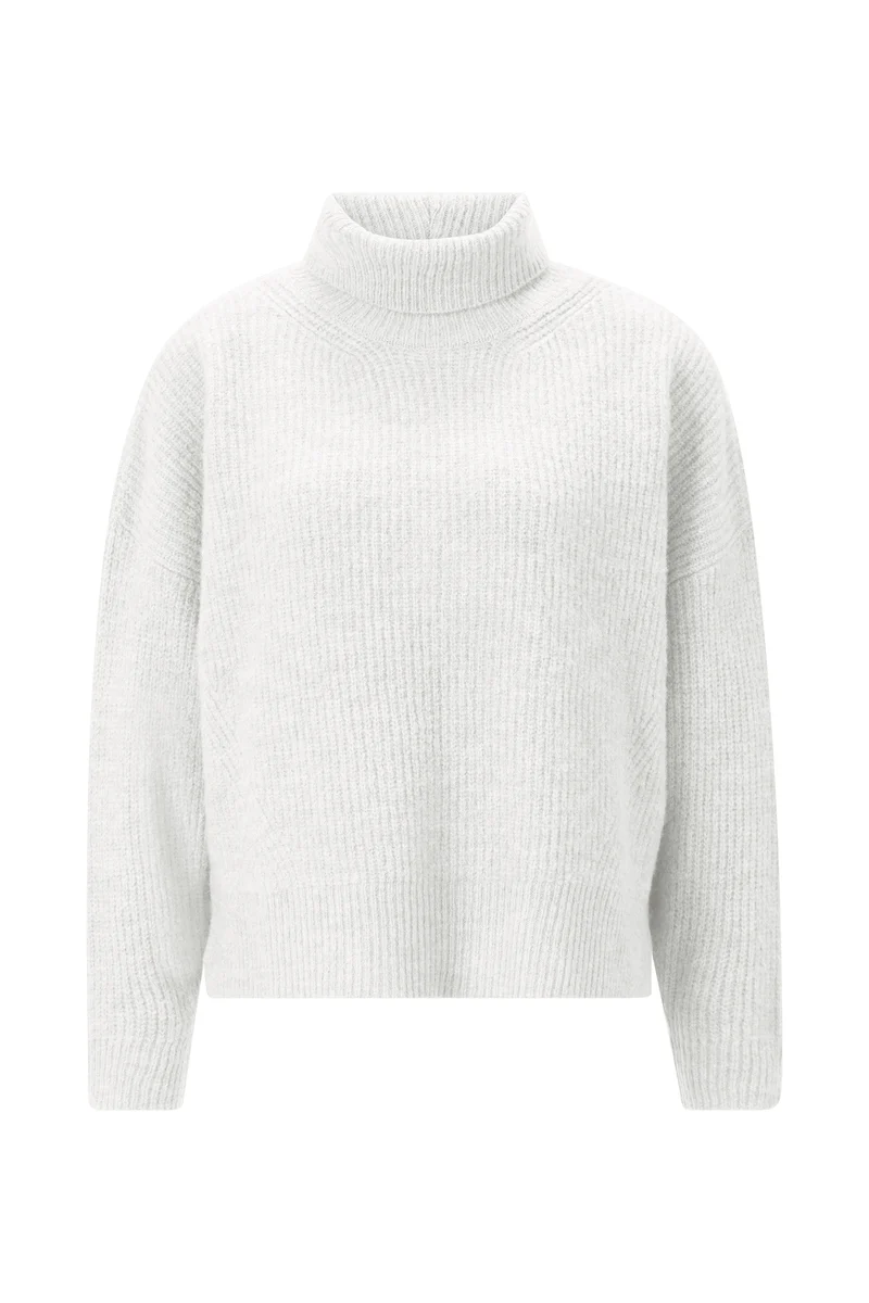 Roll Neck, pearl white