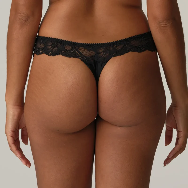 Primadonna - Madison Tanga Black Tailor