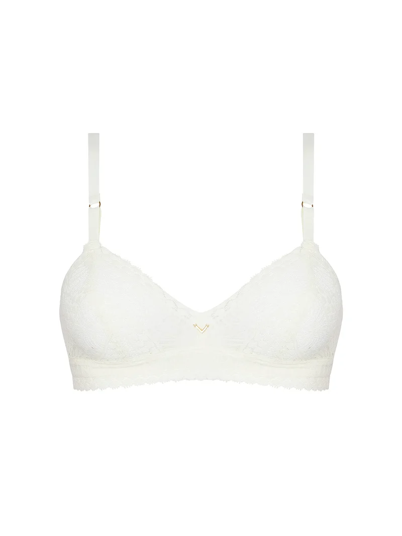 Antigel By Lise Charmel – Atelier Seduction – Bügelloser Triangel-BH in Ecru-Perlmutt