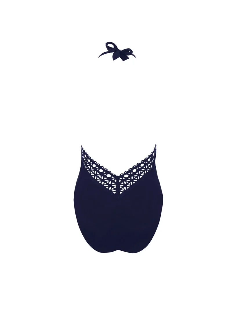 Lise Charmel Bademode - Ajourage Couture Neckholder-Badeanzug mit tiefem Ausschnitt vorne und hinten Marina Couture
