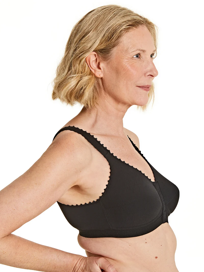 Royce - Comfi-Bra Bügelloser BH Schwarz