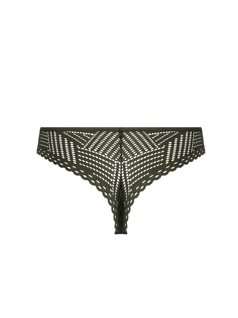 Antigel von Lise Charmel – Tressage Graphic Thong Eclat Aventure