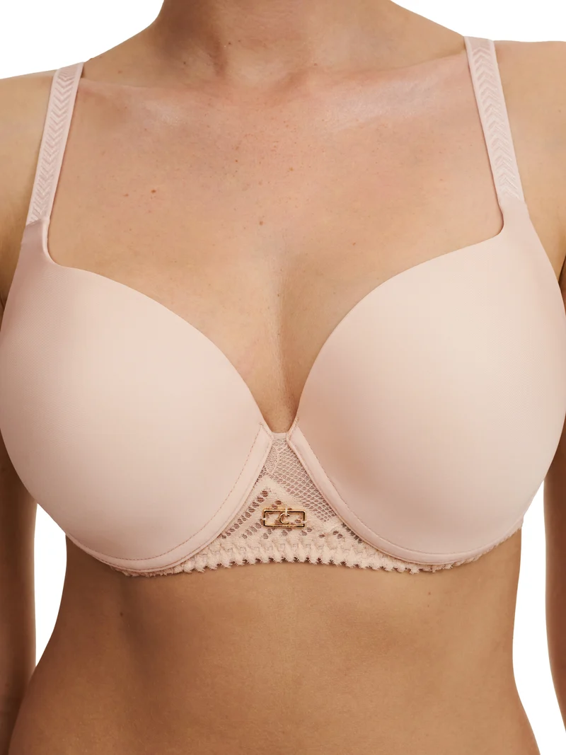 Chantelle - Origins Bedeckender T-Shirt-BH Golden Beige