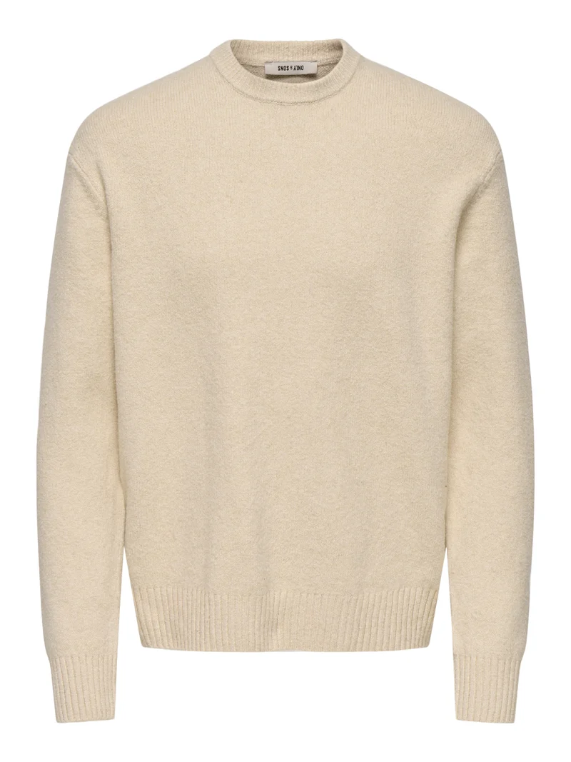 ONSJAMES RLX CREW KNIT NOOS