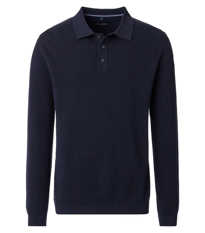 Polo-Shirt Langarm