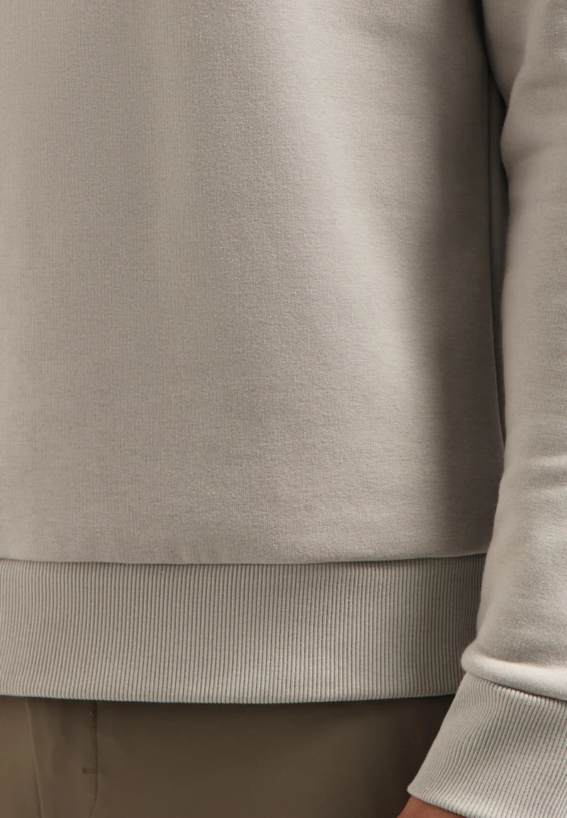 Sweater Half Zip Brushed