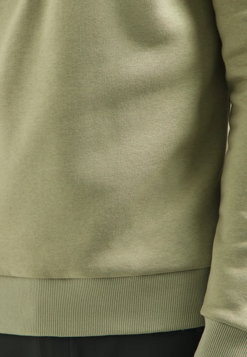 Sweater Half Zip Brushed