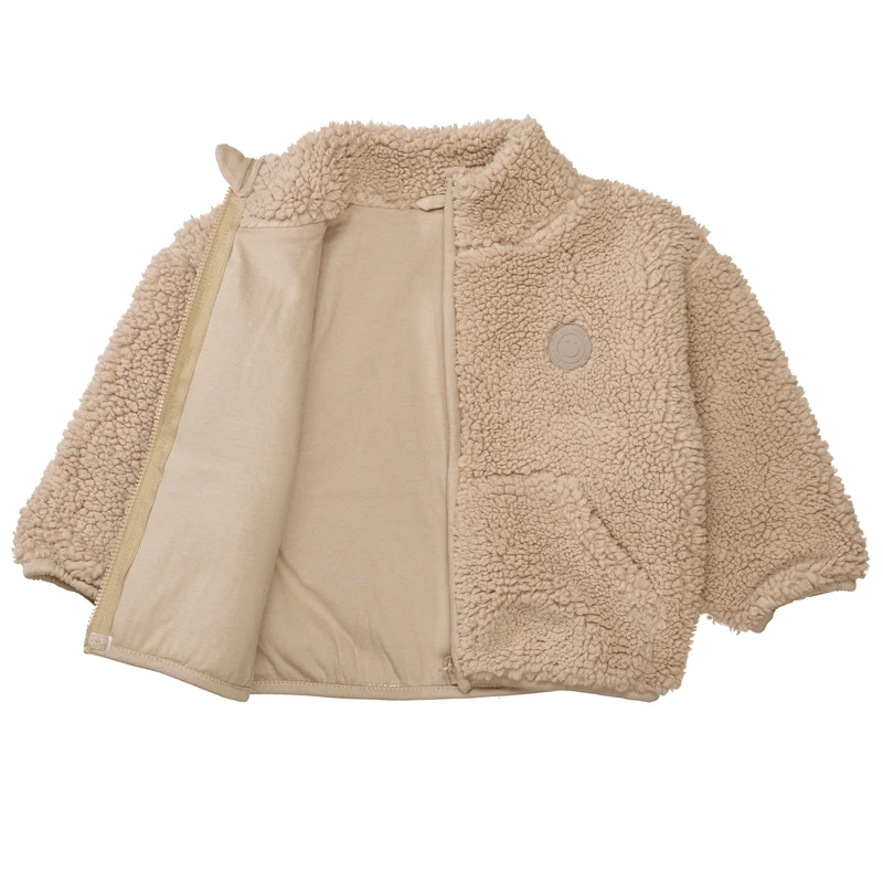 Kn.-Plüschjacke