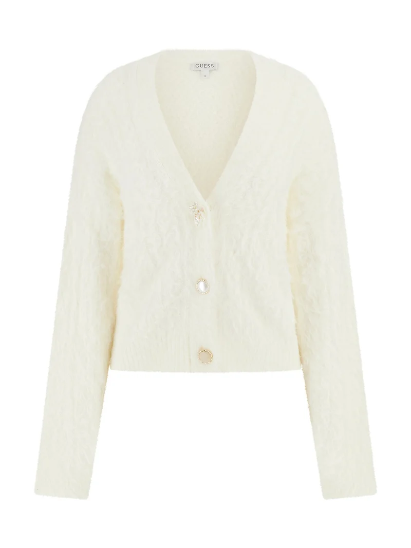 LS VN KINAKO FUZZY CARDIGAN