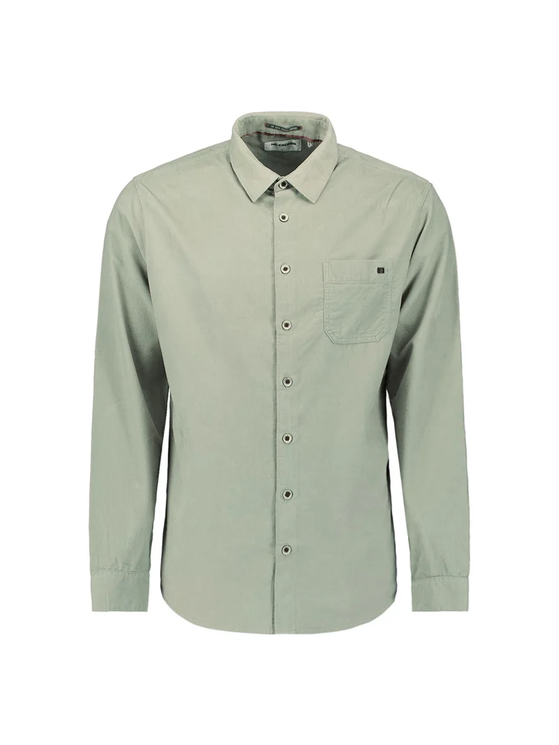 Shirt Solid Fine Herringbone