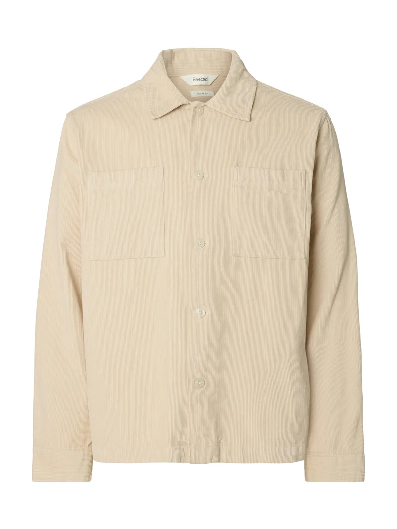 SLHREGTATE CORD OVERSHIRT