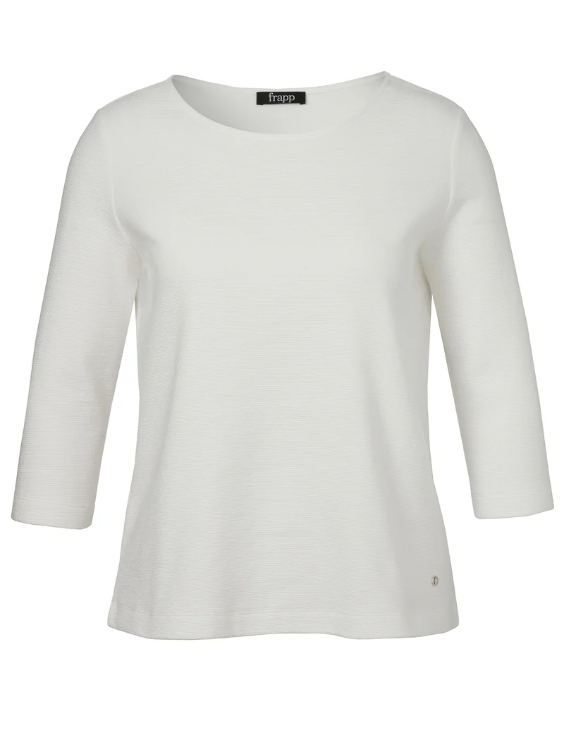 Sweatshirt Rundhals 3/4 Arm