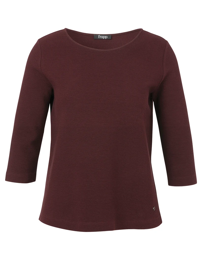 Sweatshirt Rundhals 3/4 Arm