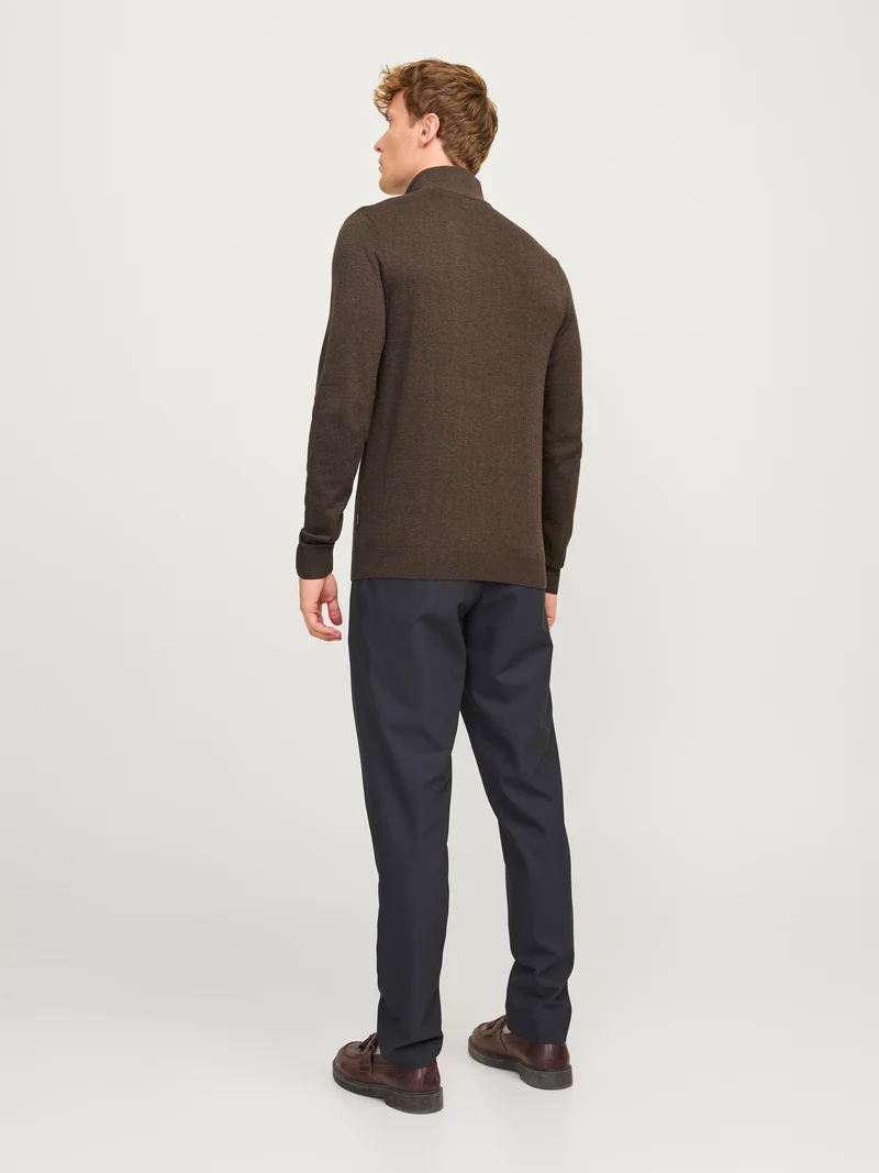 JJEEMIL KNIT HALF ZIP NOOS