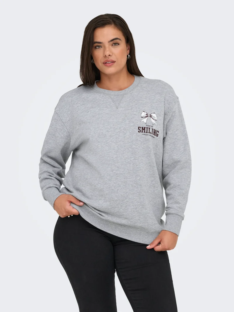 CARIGGY L/S O-NECK SWEAT JRS