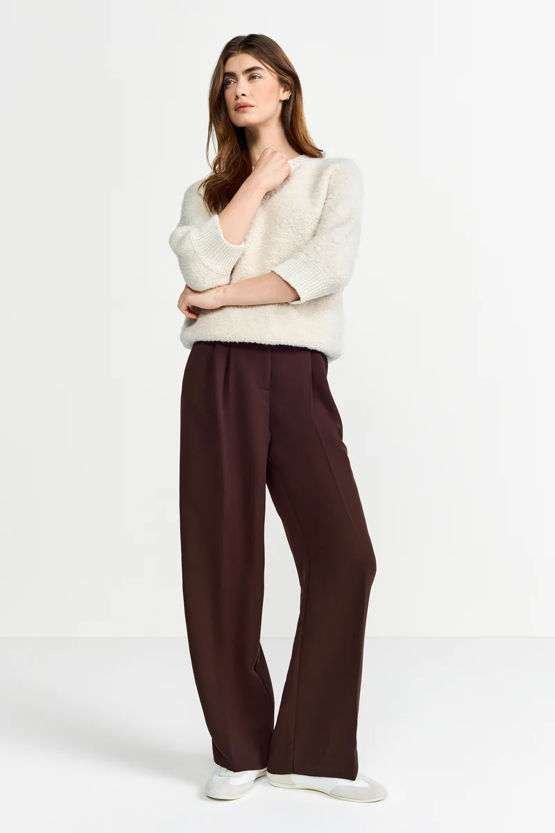 Bouclé Crew-Neck