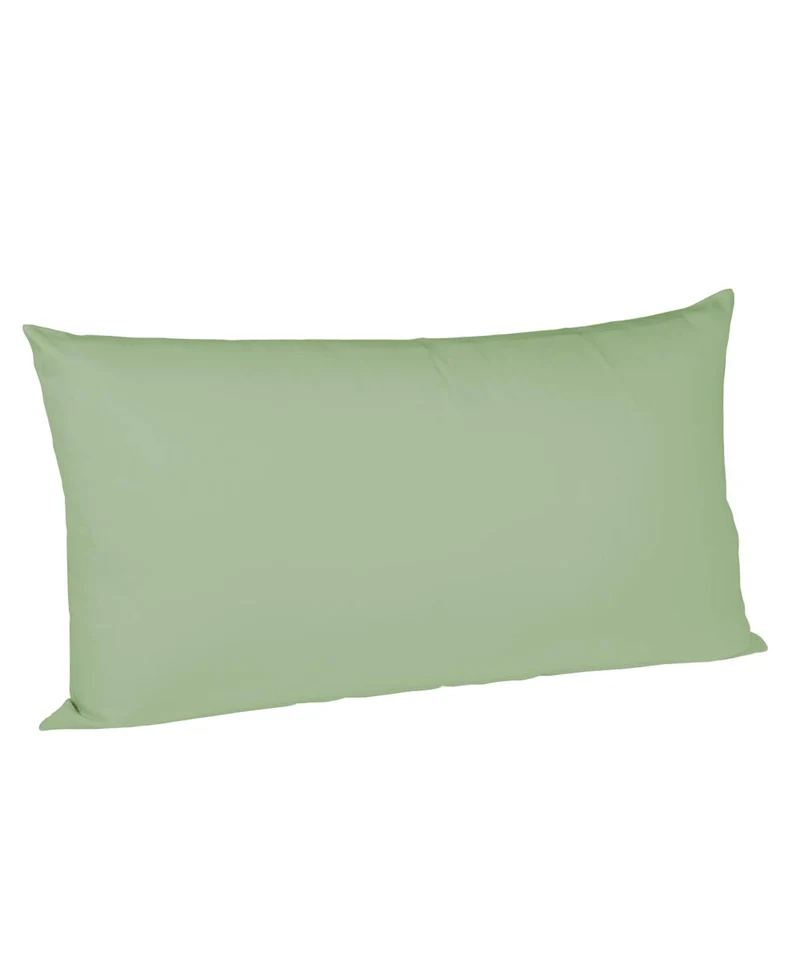 S-009100 | colours | fleuresse | Mako Satin Kissenhülle reine Baumwolle Grün | 1525 JADEGRÜN | 100% Baumwolle | 4043202097788