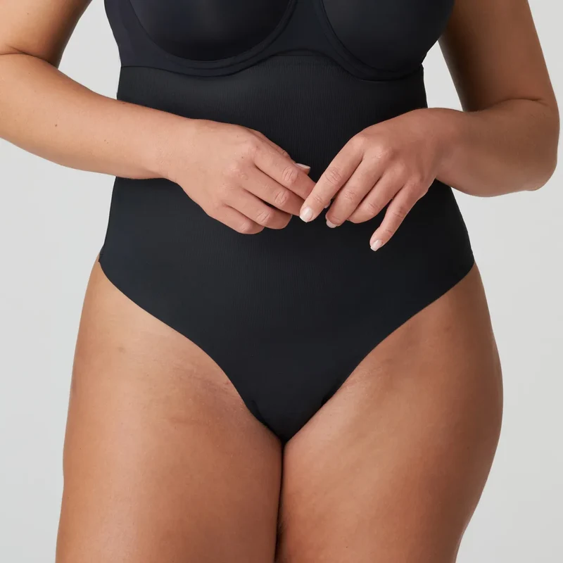 Primadonna - Figuras Glättender Tanga Anthrazit