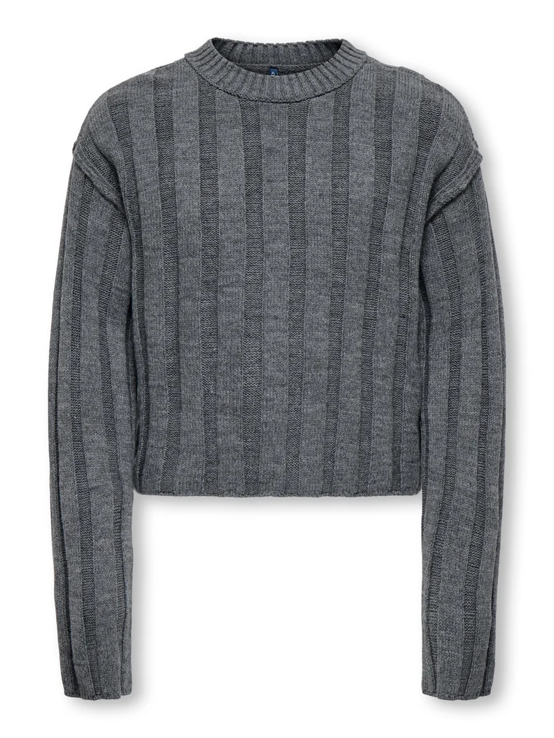 KOGTESSA L/S O-NECK PULLOVER KNT