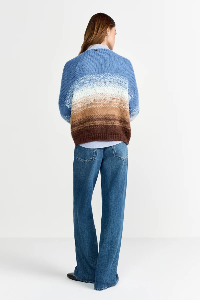 Colour Gradient Cardigan