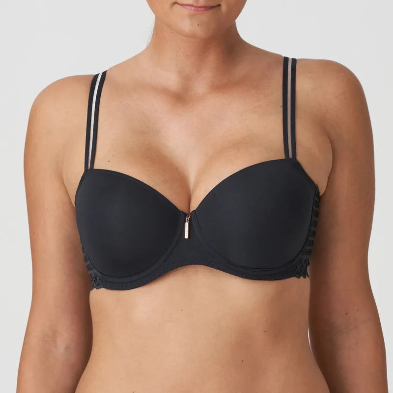 Primadonna Twist – East End gepolsterter Balconette-BH Anthrazit