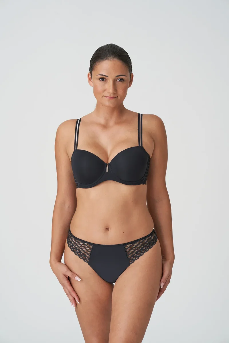 Primadonna Twist – East End gepolsterter Balconette-BH Anthrazit
