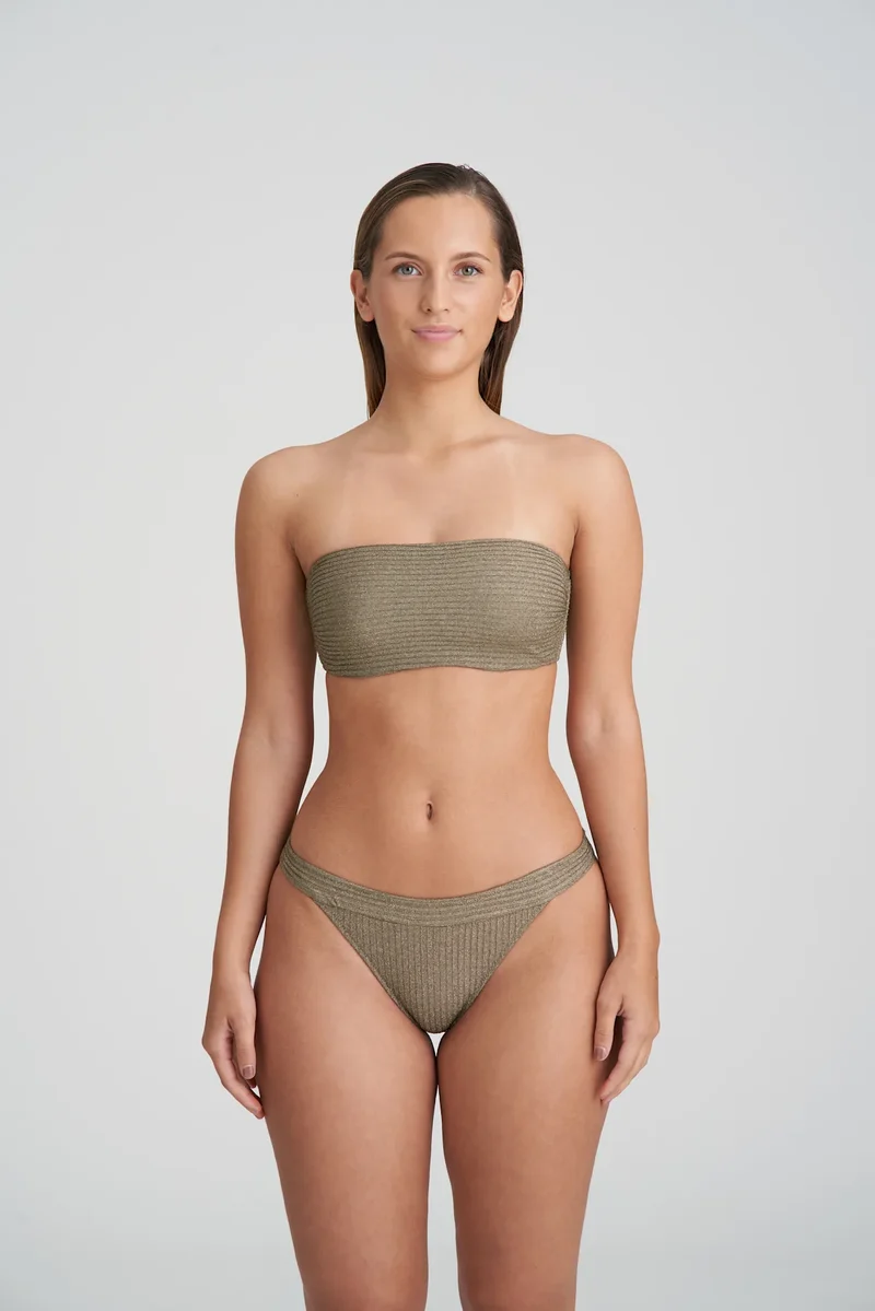 Marie Jo Bademode - Tinjis Bikini-Slip Special Golden Olive