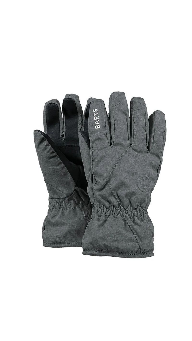 Basic Skigloves Kids, dark heather