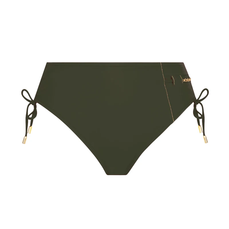 Lise Charmel Bademode - D'or Et De Chaines Bikini Classic Mit Verstellbaren Bändern Kaki Or