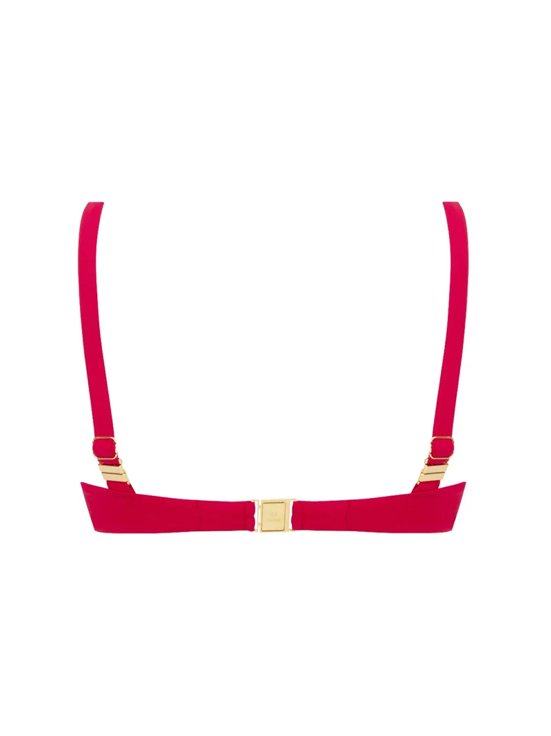 Lise Charmel Bademode - D'or Et De Chaines Triangle Contour Underwire Framboise Or