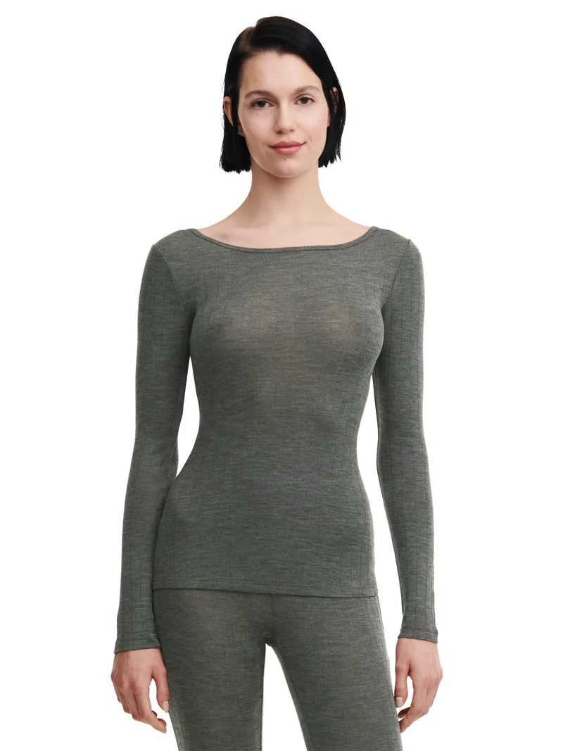 Chantelle - Thermo Comfort T-Shirt Lange Ärmel Schiefergrau
