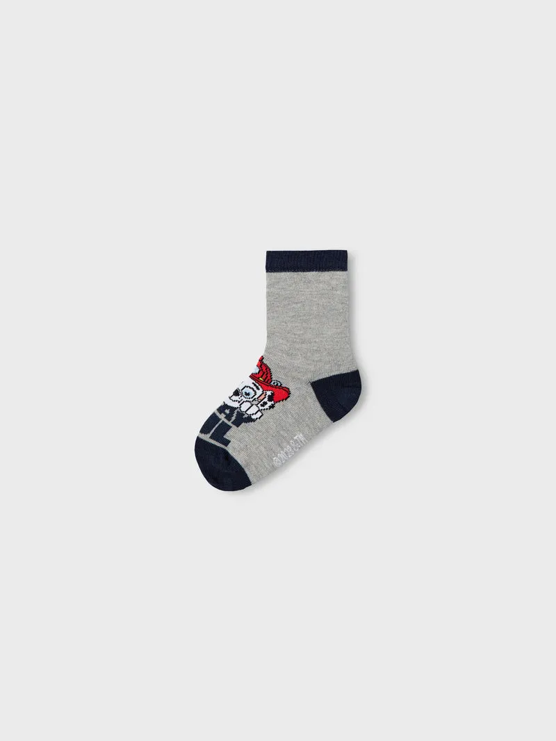 NMMJION PAWPATROL 3P SOCK NOOS CPLG
