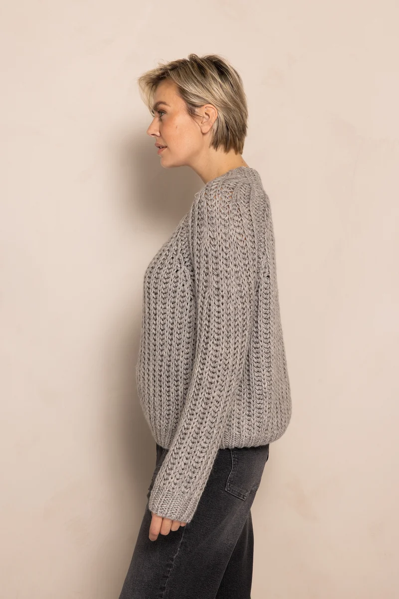 Zhrill Strickpullover F182 grey